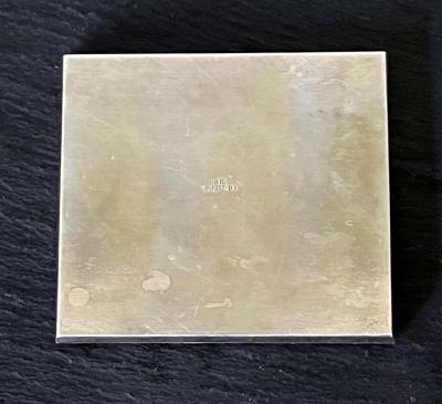 Line Vautrin French Silvered Bronze Paperweight Line Vautrin