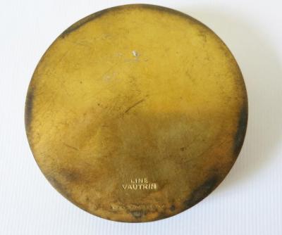 Line Vautrin Gilt Bronze Box by Line Vautrin