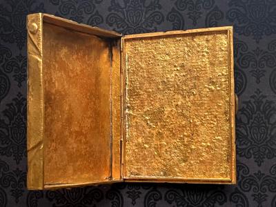 Line Vautrin Large French Sculpted Bronze Box by Line Vautrin