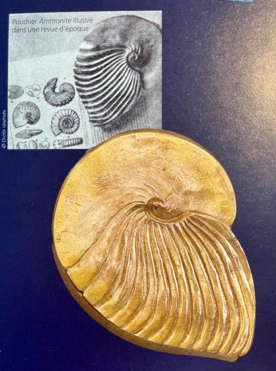 Line Vautrin Large French Silvered Bronze Box Line Vautrin