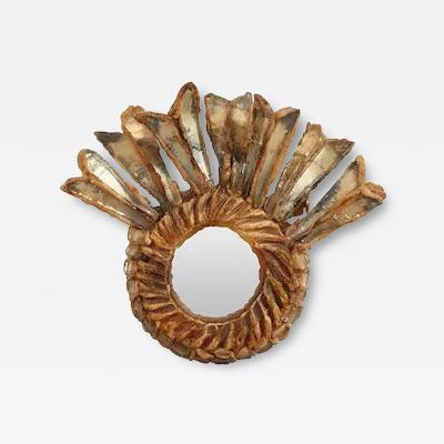 Line Vautrin Talosel resin Mirror Brooch by Line Vautrin