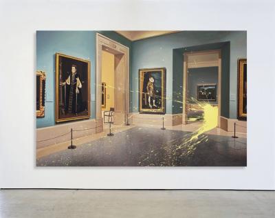 Lino Lago Crash Yellow on Museum II 2022