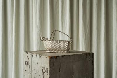 Lino Sabattini Lino Sabattini for Christofle Bottle Holder in Silvered Metal