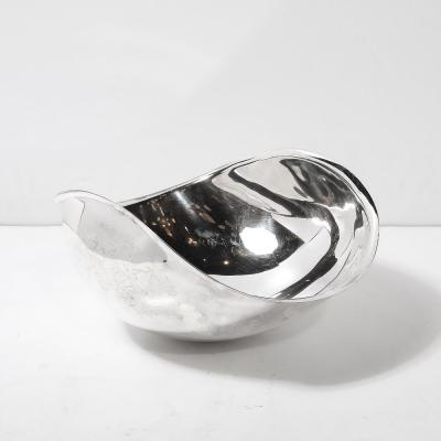 Lino Sabattini Mid Century Modernist Candara Centerpiece Bowl signed Sabattini
