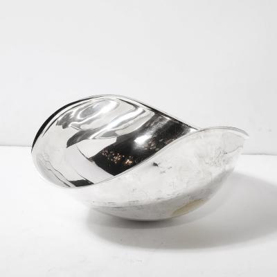 Lino Sabattini Mid Century Modernist Candara Centerpiece Bowl signed Sabattini