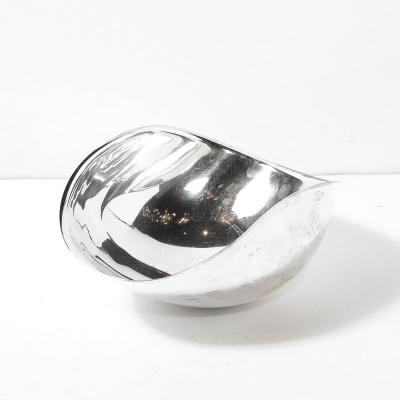 Lino Sabattini Mid Century Modernist Candara Centerpiece Bowl signed Sabattini