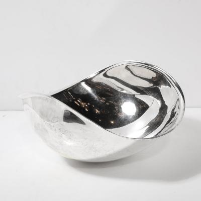 Lino Sabattini Mid Century Modernist Candara Centerpiece Bowl signed Sabattini