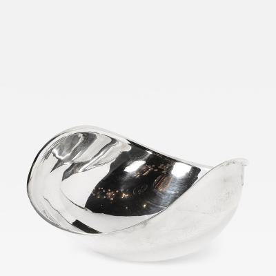 Lino Sabattini Mid Century Modernist Candara Centerpiece Bowl signed Sabattini