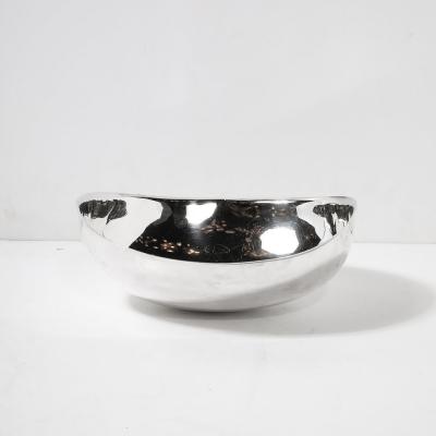 Lino Sabattini Mid Century Modernist Candara Centerpiece Bowl signed Sabattini