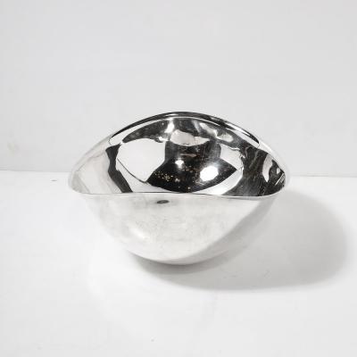 Lino Sabattini Mid Century Modernist Candara Centerpiece Bowl signed Sabattini
