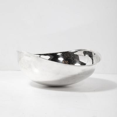 Lino Sabattini Mid Century Modernist Candara Centerpiece Bowl signed Sabattini