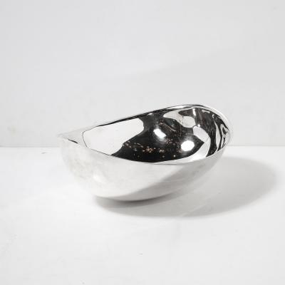 Lino Sabattini Mid Century Modernist Candara Centerpiece Bowl signed Sabattini