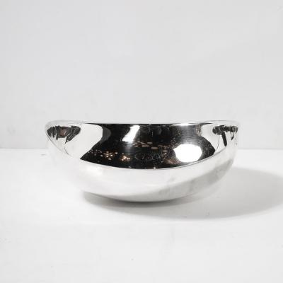 Lino Sabattini Mid Century Modernist Candara Centerpiece Bowl signed Sabattini
