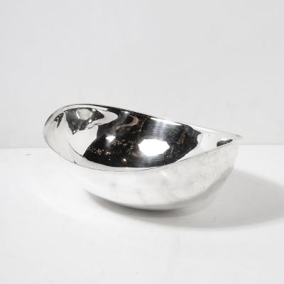 Lino Sabattini Mid Century Modernist Candara Centerpiece Bowl signed Sabattini