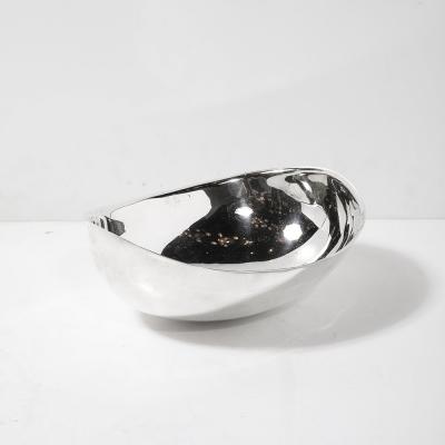Lino Sabattini Mid Century Modernist Candara Centerpiece Bowl signed Sabattini