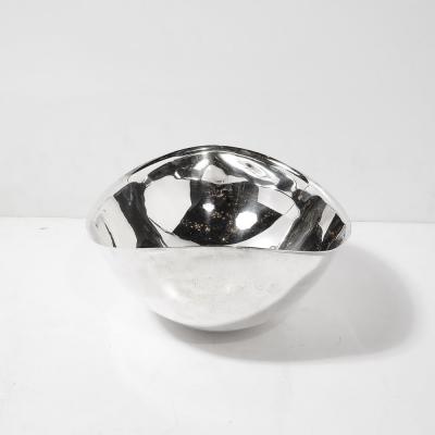 Lino Sabattini Mid Century Modernist Candara Centerpiece Bowl signed Sabattini