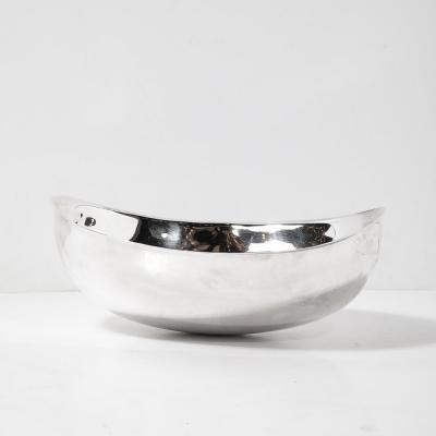 Lino Sabattini Mid Century Modernist Candara Centerpiece Bowl signed Sabattini