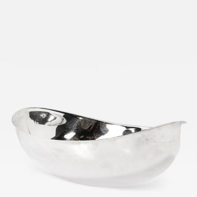 Lino Sabattini Mid Century Modernist Candara Centerpiece Bowl signed Sabattini