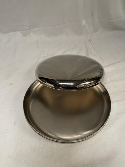 Lino Sabattini Silver plated box attributed to Lino Sabattini