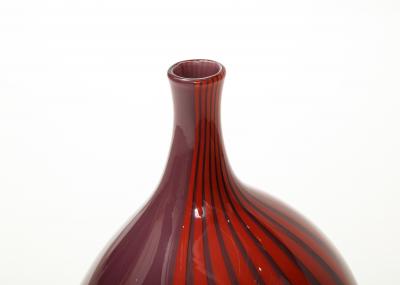 Lino Tagliapietra Hand Blown Glass Vase by Lino Tagliapietra for F3 International