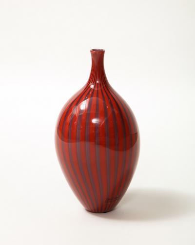 Lino Tagliapietra Hand Blown Glass Vase by Lino Tagliapietra for F3 International