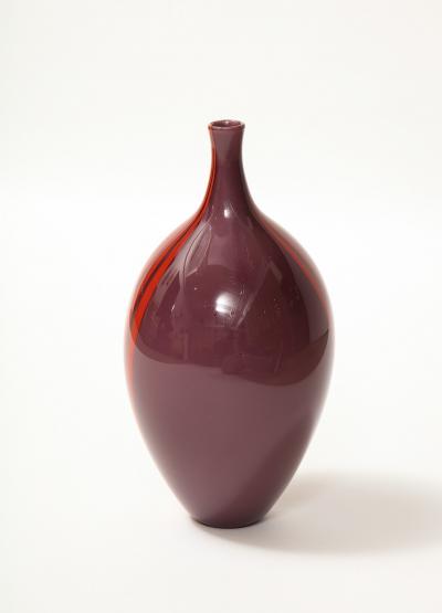 Lino Tagliapietra Hand Blown Glass Vase by Lino Tagliapietra for F3 International