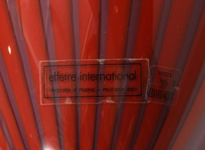 Lino Tagliapietra Hand Blown Glass Vase by Lino Tagliapietra for F3 International