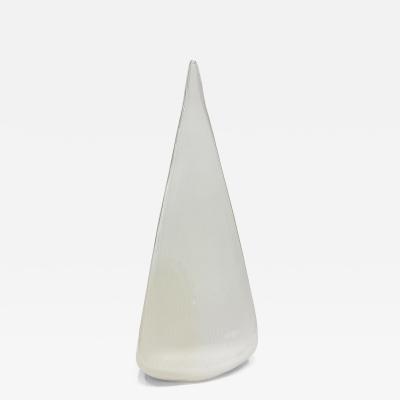 Lino Tagliapietra Large Vintage Lino Tagliapietra Murano Vetri Pyramid Lamp Two Available