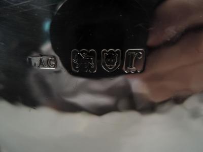 Lionel Alfred Crichton Antique Crichton English Edwardian Classical Lion Centerpiece Bowl