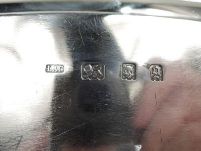 Lionel Alfred Crichton Crichton English Modern Classical Sterling Silver Tea Tray 1922