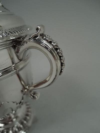 Lionel Alfred Crichton Crichton English Neoclassical Britannia Silver Covered Urn 1930