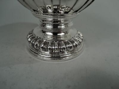 Lionel Alfred Crichton Crichton English Neoclassical Britannia Silver Covered Urn 1930