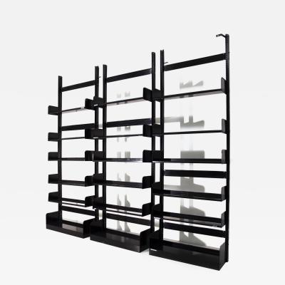 Lips Vagos trio of black Congress bookcases