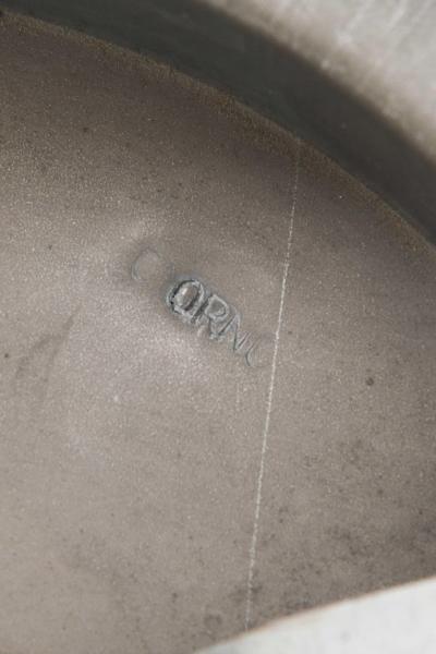 Lisa Johansson Pap Mid Century Flush Mounts in Brass Opaline Glass by Lisa Johansson Pape 1950s