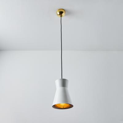 Lisa Johansson Pape 1960s Lisa Johansson Pape Model 61 362 Brass Metal Pendant for Stockmann Orno