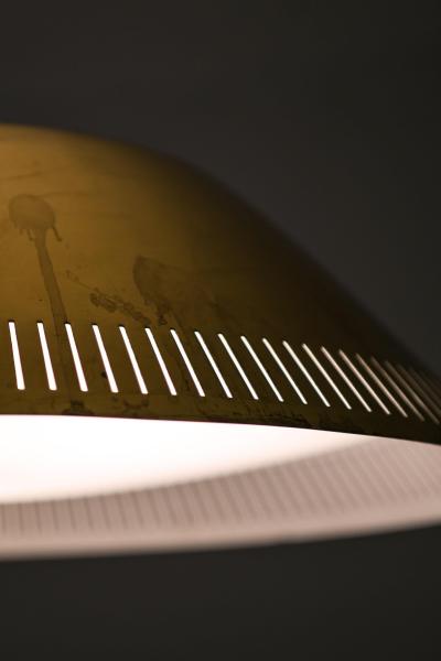 Lisa Johansson Pape Ceiling Lamp in Brass and Glass by Lisa Johansson Pape 1950s