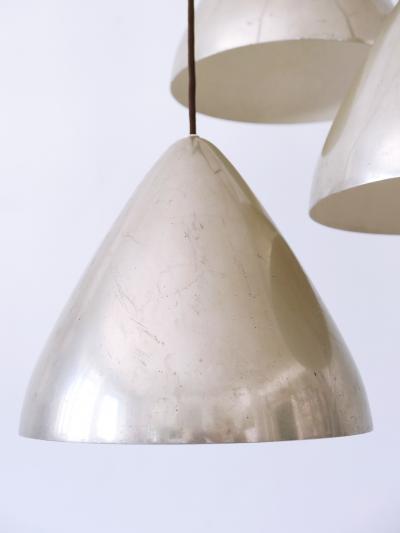 Lisa Johansson Pape Elegant Cascading Pendant Lamp by Lisa Johansson Pape for Orno Finland 1960s