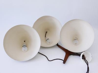 Lisa Johansson Pape Elegant Cascading Pendant Lamp by Lisa Johansson Pape for Orno Finland 1960s