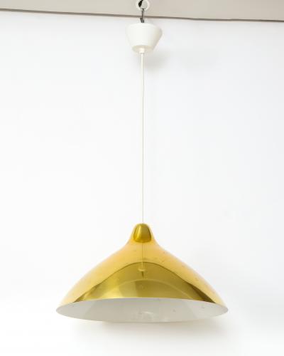 Lisa Johansson Pape Five Hanging Brass Cieling Fixtures