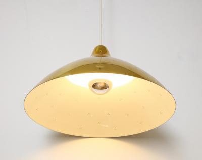 Lisa Johansson Pape Five Hanging Brass Cieling Fixtures