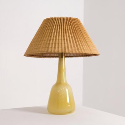 Lisa Johansson Pape Lisa Johansson Pap Table Lamp Model 1322 in Yellow Brass Orno 1940s