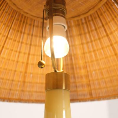 Lisa Johansson Pape Lisa Johansson Pap Table Lamp Model 1322 in Yellow Brass Orno 1940s