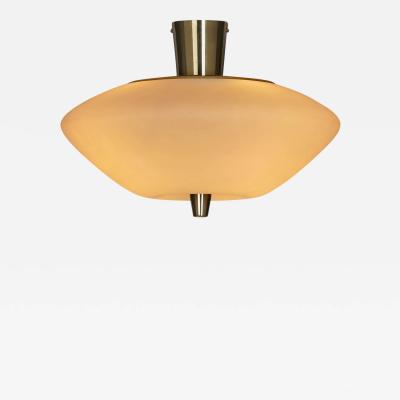 Lisa Johansson Pape Lisa Johansson Pape 71 125 Ceiling Lamp for Stockmann Orno Finland ca 1950s