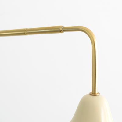 Lisa Johansson Pape Lisa Johansson Pape Adjustable Wall Mount Swing Arm Lamp Orno Finland