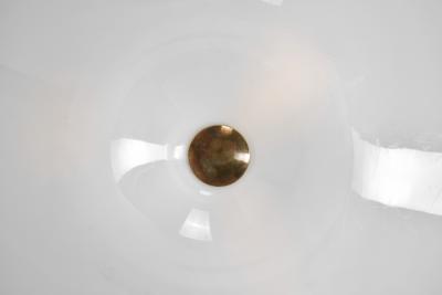 Lisa Johansson Pape Lisa Johansson Pape Brass and Acrylic Ceiling Lamp Finland Mid 20th Century