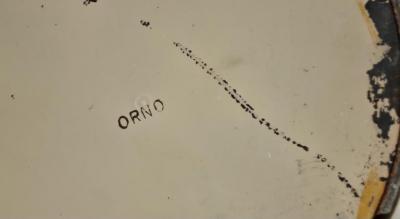 Lisa Johansson Pape Lisa Johansson Pape Floor Lamp Model 30 062 in Green and Brass Orno 1950s