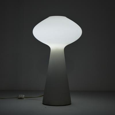 Lisa Johansson Pape Lisa Johansson Pape Mid Century Finnish Hand Blown Glass Lamps Pair