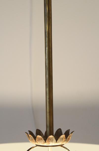 Lisa Johansson Pape Lisa Johansson Pape Rare Ivory Glass Suspension Light