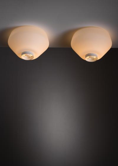 Lisa Johansson Pape Lisa Johansson Pape pair of model 71 164 flush mounts for Orno