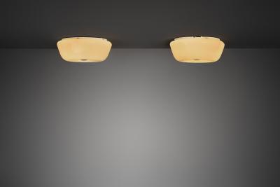 Lisa Johansson Pape Model 1116 Glass Ceiling Lights by Lisa Johansson Pape Finland Mid 20th C 